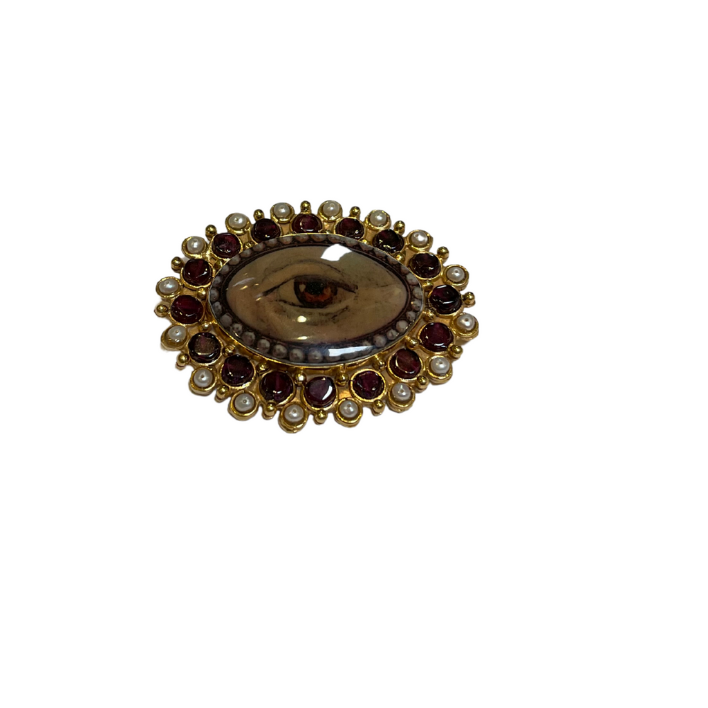 Lovers Eyes Multi Stone Pendant by MN