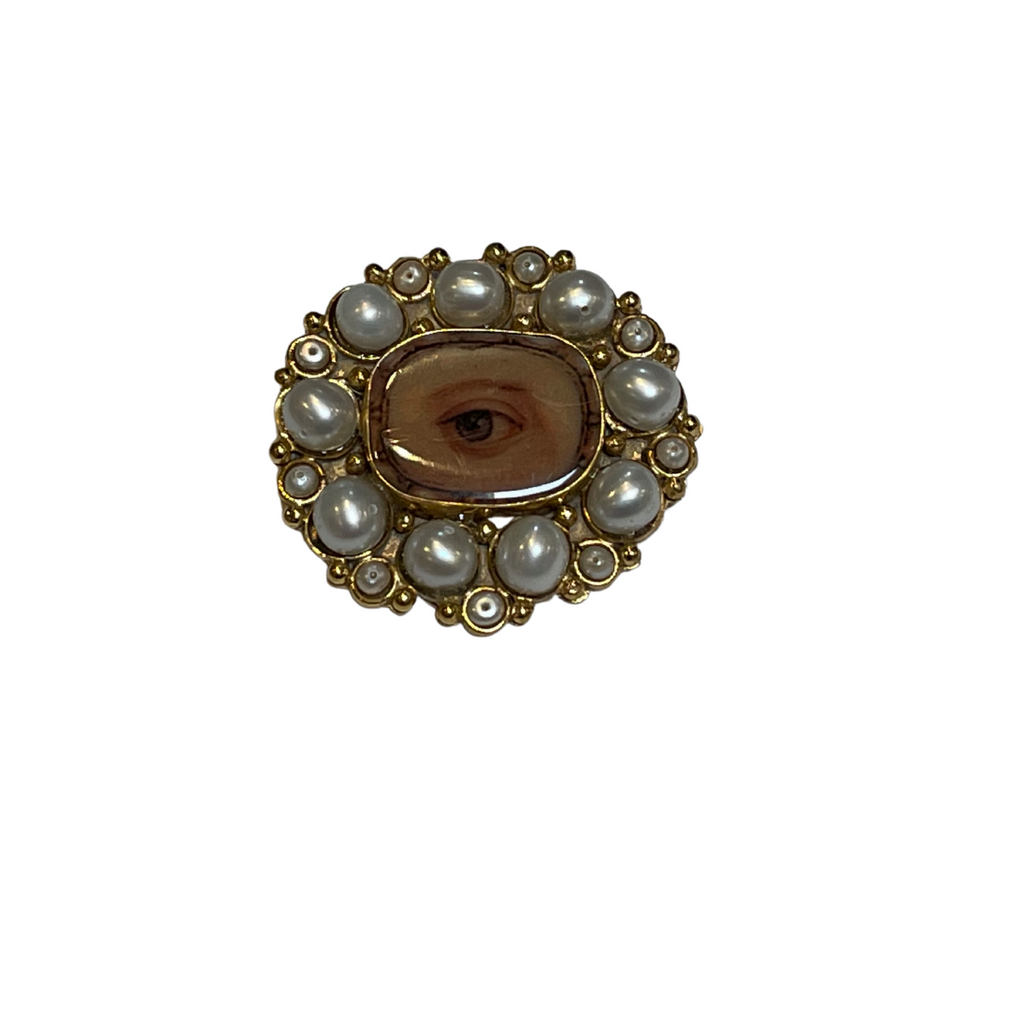 Lovers Eyes Mother of Pearl Pendant by MN