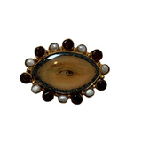 Lovers Eyes Multi Stone Earrings by MN