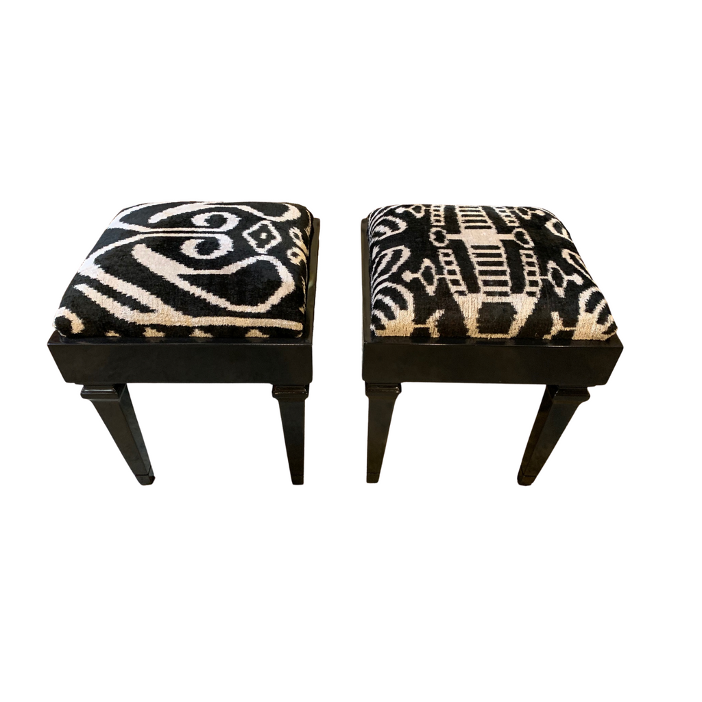 Mary Rae Lacquered Stool