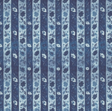 Michelle Nussbaumer: Cotswold Stripe Cyan