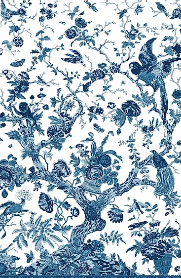 Michelle Nussbaumer: Palampur Parrot Indigo