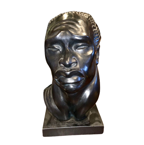 Pair of 1950's African Busts