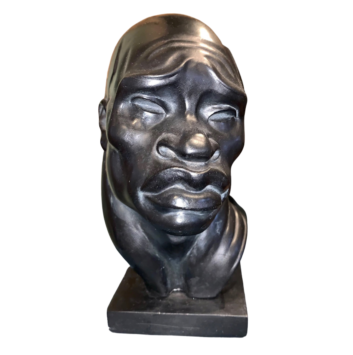 Pair of 1950's African Busts