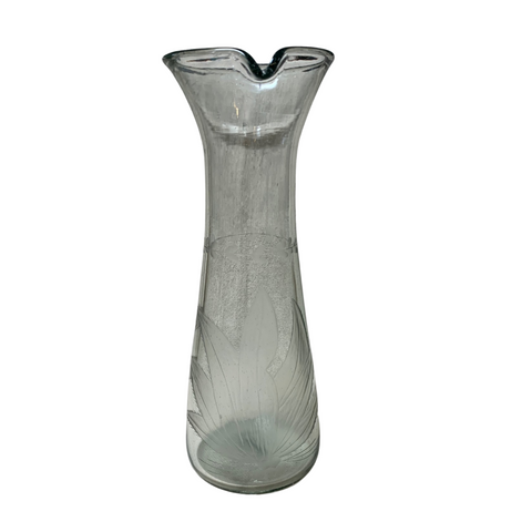 Etched Decanter