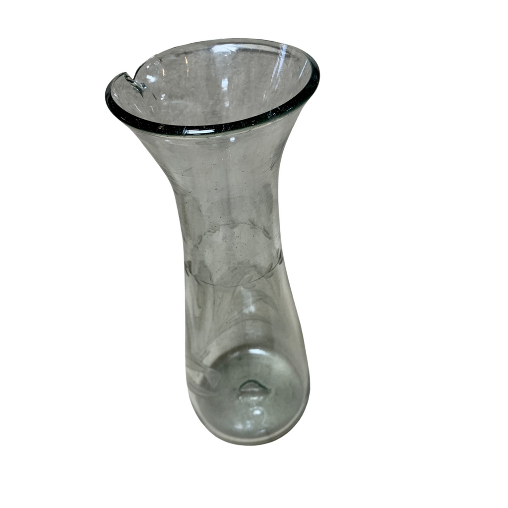 Etched Decanter