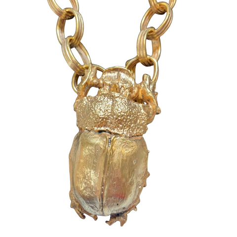 Bug Pendant and Chain