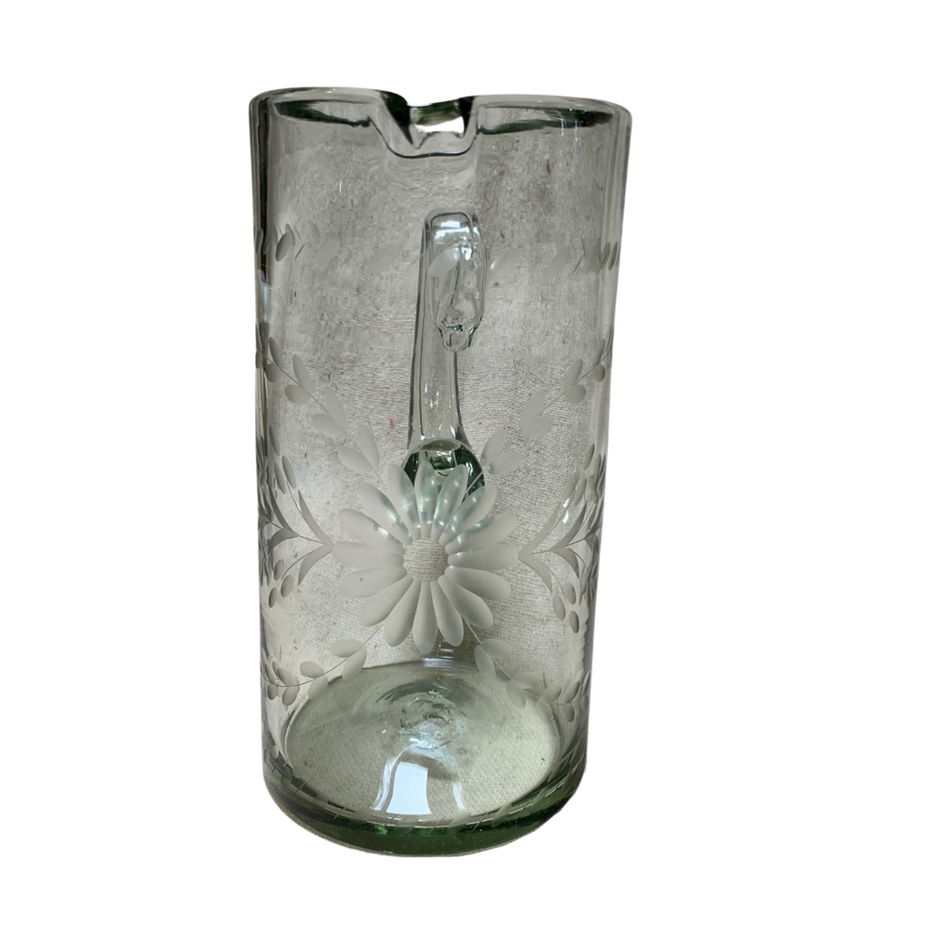 Etched Pitcher