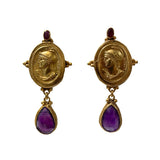 Amethyst Drop Earrings
