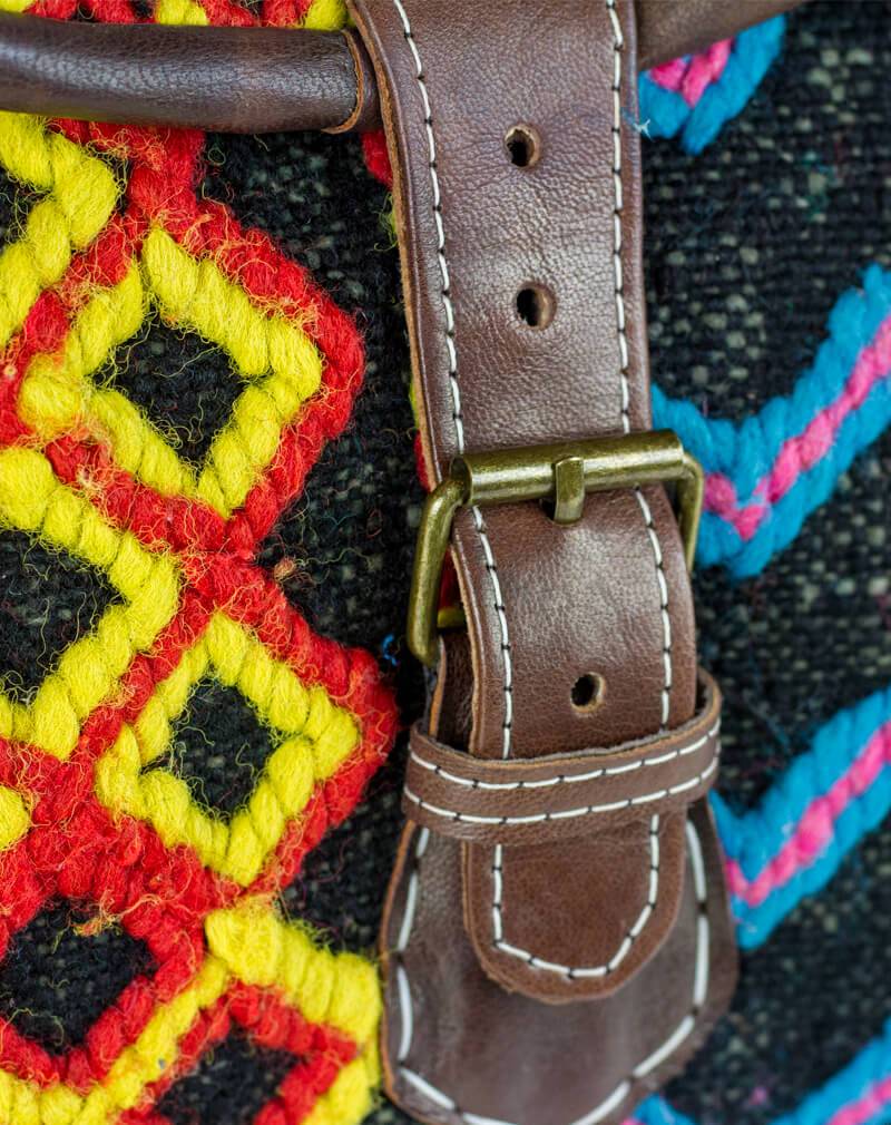 Embroidered Travel Bag