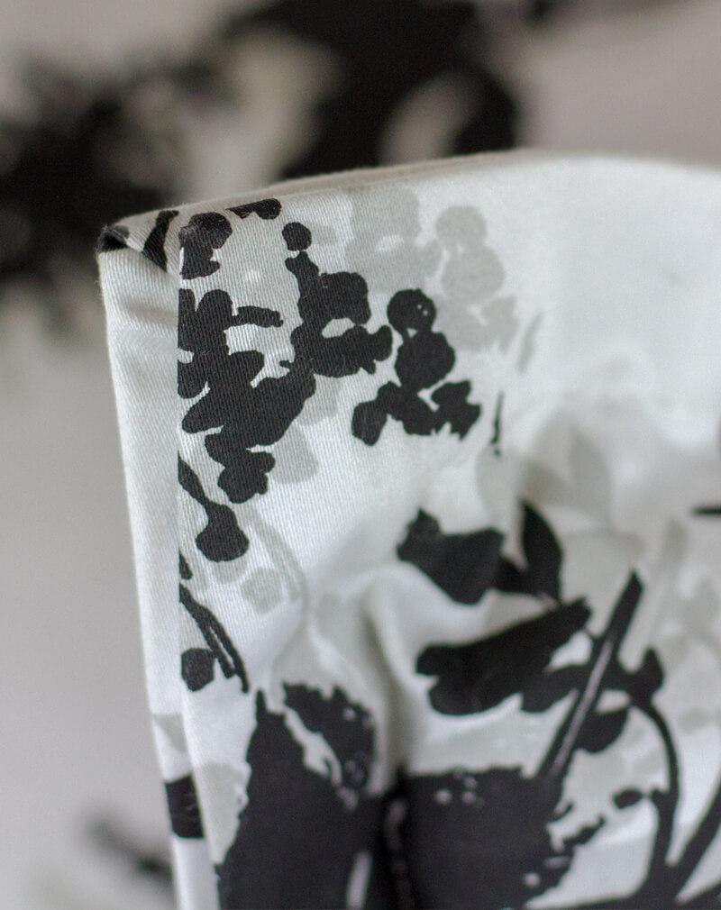 Large Pillow with Embroidery