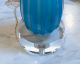 Blue Murano Lamp