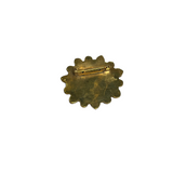 Lovers Eyes Round Brooch Pin by MN