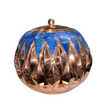 Lapis and Copper Jar