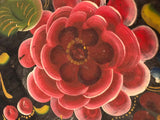 Large Hand Painted Flower Mexican Bowl