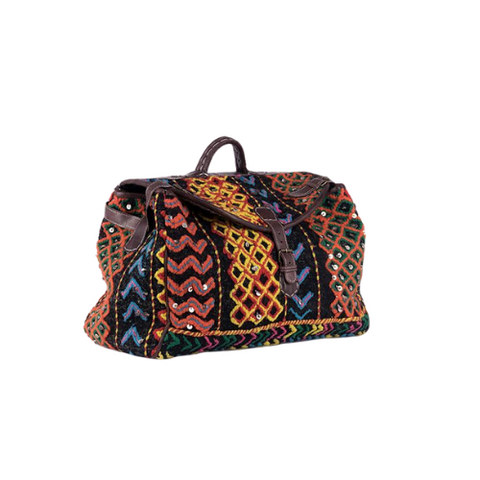 Embroidered Travel Bag