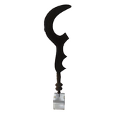 African Tribal Iron Hook Currency