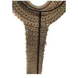 Ceremonial White Shell Necklace on Stand