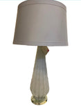White Murano Lamp