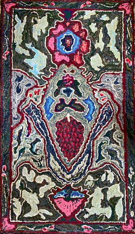 19th Century American Hook Rug (MD)