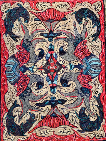 19th Century American Hook Rug (LG)