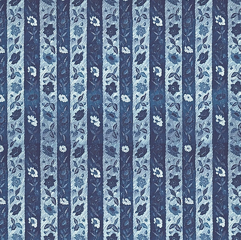 Michelle Nussbaumer: Cotswold Stripe Cyan