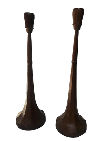 Art Deco Style Candlesticks