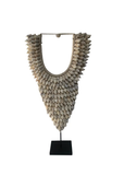 Ceremonial Shell Necklace on Stand