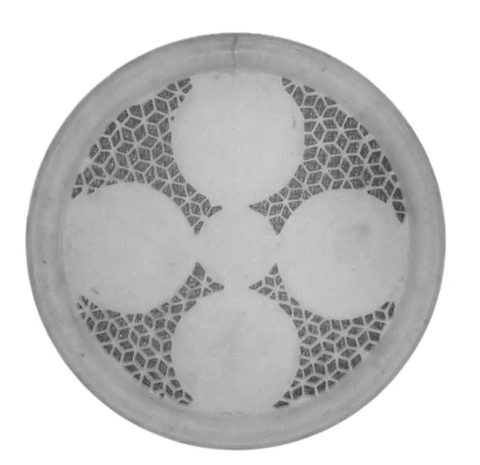 19th Century Moghul Marble Plate