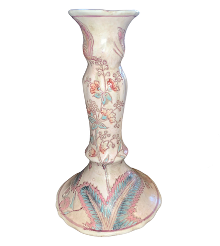 Hand-Painted Candlestick