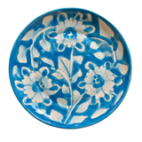 Large Flower and Vines Plate by Michelle Nussbaumer