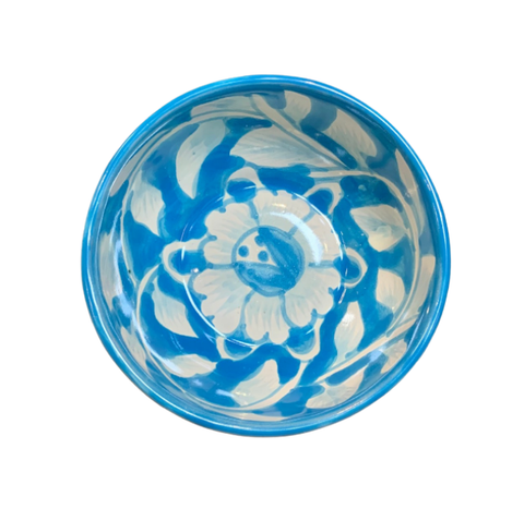 Flower and Vines Bowl by Michelle Nussbaumer