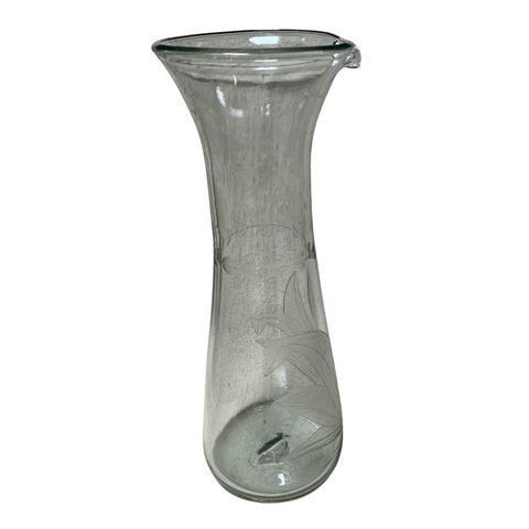 Etched Decanter