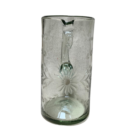 Etched Pitcher