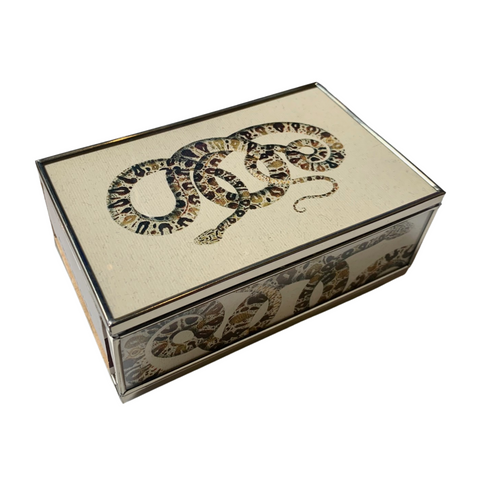 Brown Snake Matchbox Cover