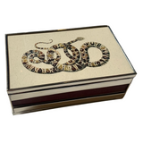 Brown Snake Matchbox Cover