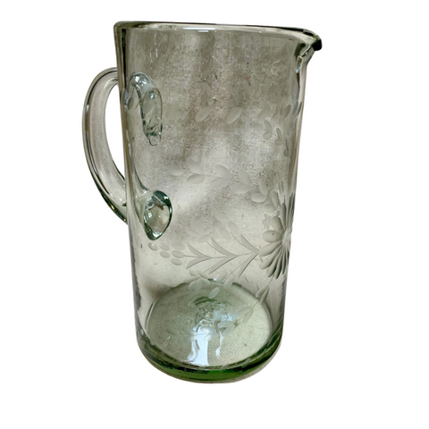 Etched Pitcher
