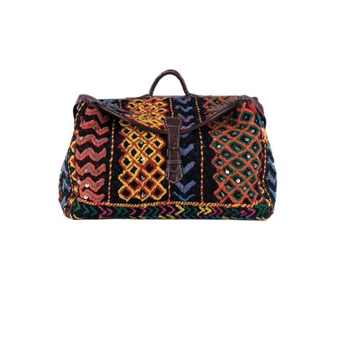 Embroidered Travel Bag