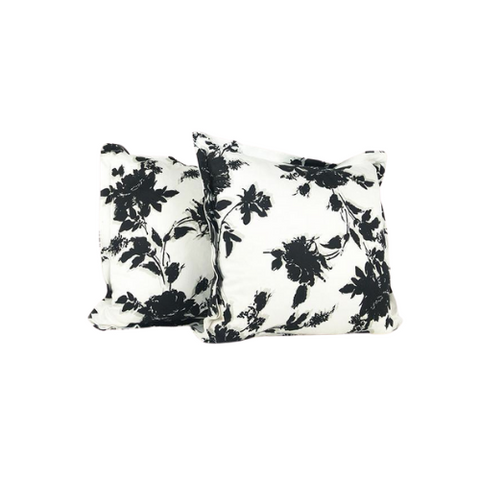 Large Pillow with Embroidery