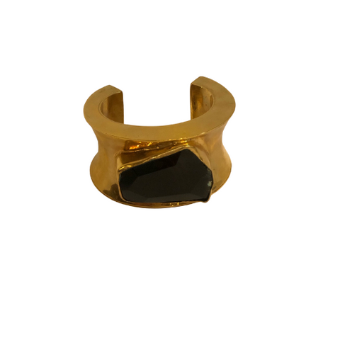 Michelle Nussbaumer Rock Candy Collection: 1 Stone Thick Cuff