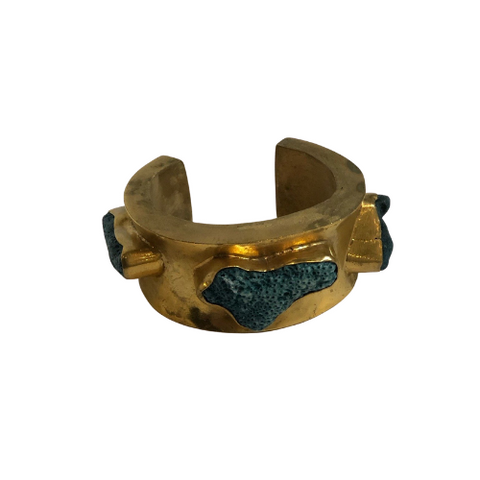 Michelle Nussbaumer Rock Candy Collection: 3 Stone Thick Cuff