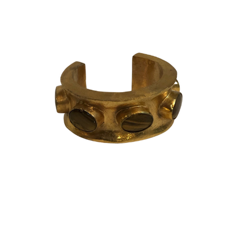 Michelle Nussbaumer Rock Candy Collection: 5 Stone Thick Cuff