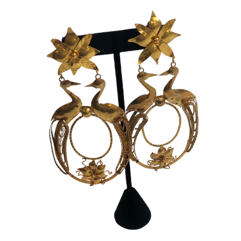 Michelle Nussbaumer Rock Candy Collection: Bird Earrings