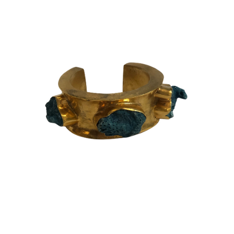 Michelle Nussbaumer Rock Candy Collection: 3 Stone Thick Cuff